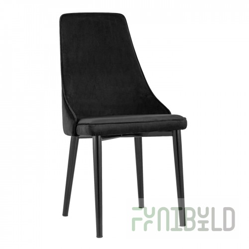 Chair Largo velour black