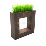 Planter partition Concept wood