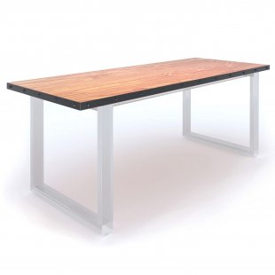 Loft tabletop Strip-Rivet 2000x800