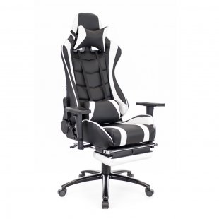 Computer chair Lotus S1 eco-leather white