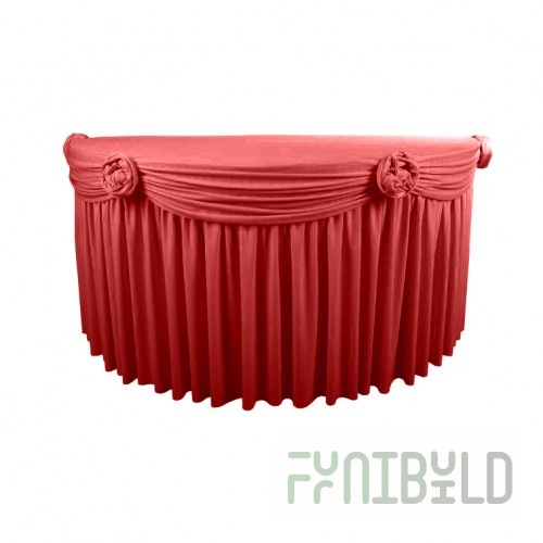 Buffet skirt 04, red