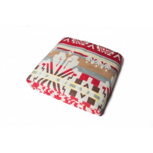 Blanket Red Lubny (100% cotton)