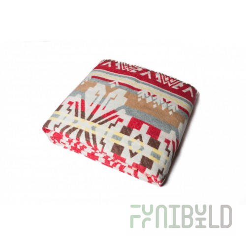 Blanket Red Lubny (100% cotton)