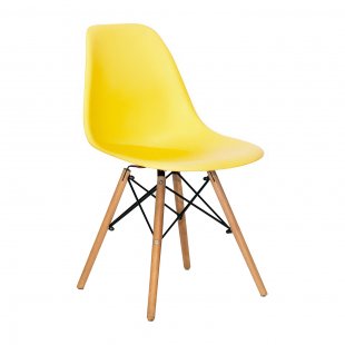 Eames chair yellow