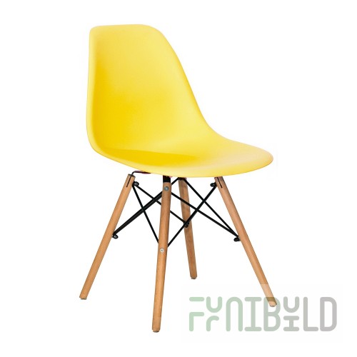 Eames chair yellow