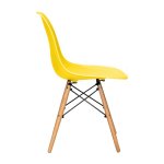 Eames chair yellow