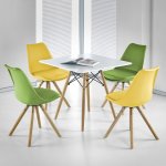 Eames chair yellow