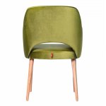Chair Rose, olive, legs - varnish Chair Rose, olive, legs - varnish