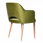 Chair Rose, olive, legs - varnish Chair Rose, olive, legs - varnish