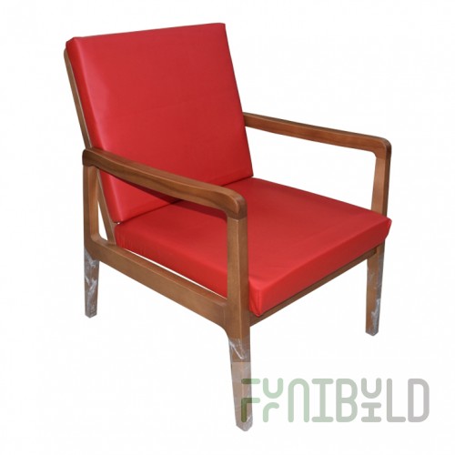 Retro armchair, wood