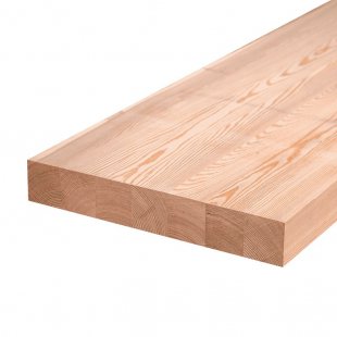 Table top solid larch, 40 in