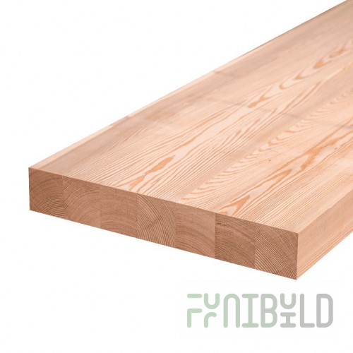 Table top solid larch, 40 in