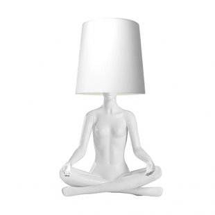 Yoga Floor Lamp Mannequin