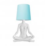 Yoga Floor Lamp Mannequin