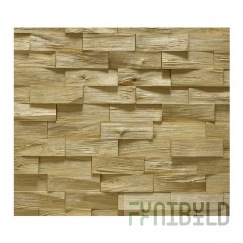 Wall panel Chopped, birch