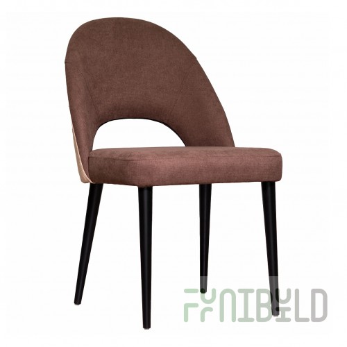 Mullin Chair, Dusty Rose/Burnt Sienna