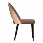 Mullin Chair, Dusty Rose/Burnt Sienna