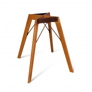 Cover table base light walnut