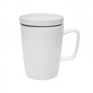 Mug 355 ml with filter and lid Royal White 4, 32