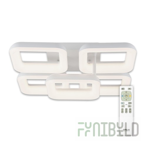 Ceiling LED chandelier with remote control Citilux Parker
