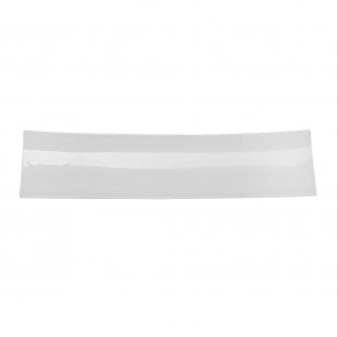 Narrow rectangular dish 380x100 in Royal White 4, 24