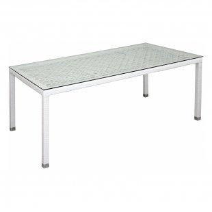 TURIN rectangular openwork table