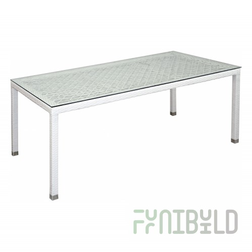 TURIN rectangular openwork table