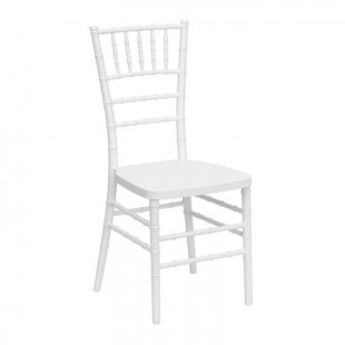 Chiavari Chair White, Plastic