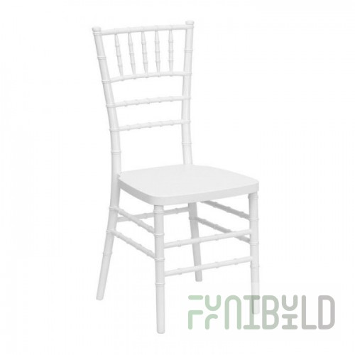 Chiavari Chair White, Plastic