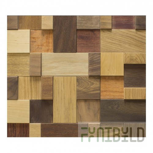 Wall panel Loft mix medium tones