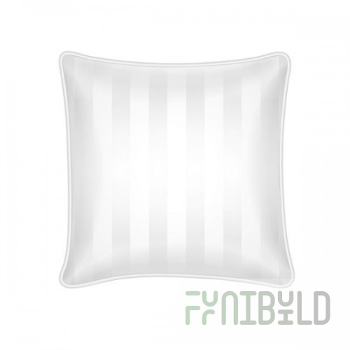 Pillowcase 60x60 135g, satin stripe