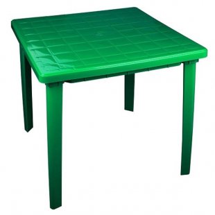 Square table Ostby green
