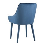 Chair Diana blue-green velour legs Chair Diana blue-green velour legs