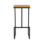 Loft-12 H bar stool with footrest
