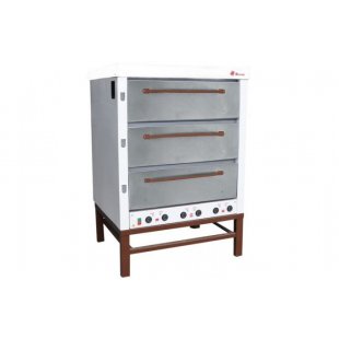 Bakery deck oven HPE-500 (galvanized doors)