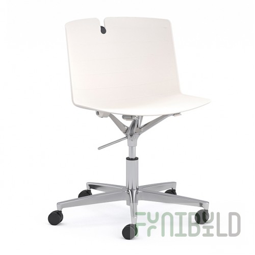Mork Kit plastic chair on wheels