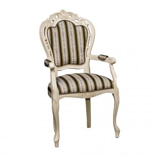 Provence-4 chair with armrests