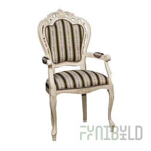 Provence-4 chair with armrests