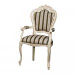 Provence-4 chair with armrests