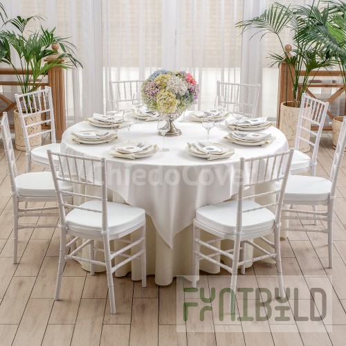 Set of banquet textiles for 8 persons, euro