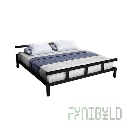 Bed with metal frame Kurban