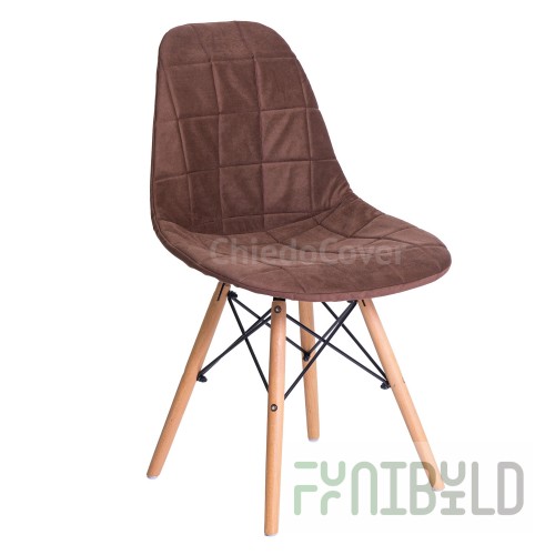 Eames Chair Cover E04, Brown
