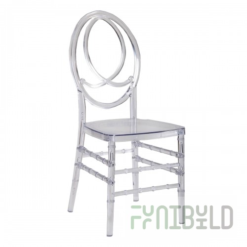 Chair Phoenix Transparent, plastic