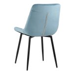 Chair Flex velour dusty blue