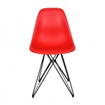 Eames M chair red