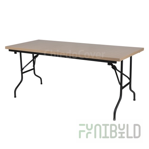 Table Lider 2, 1800x900, 26mm, dark beech, black