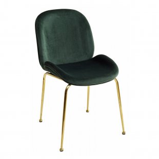 Chair Madrid velour Green