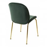 Chair Madrid velour Green
