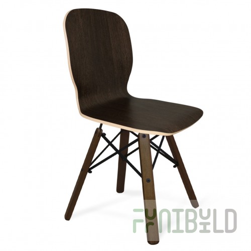 Jarrow chair wenge, dark walnut