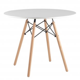 Table Eames DSW, round, D 90cm
